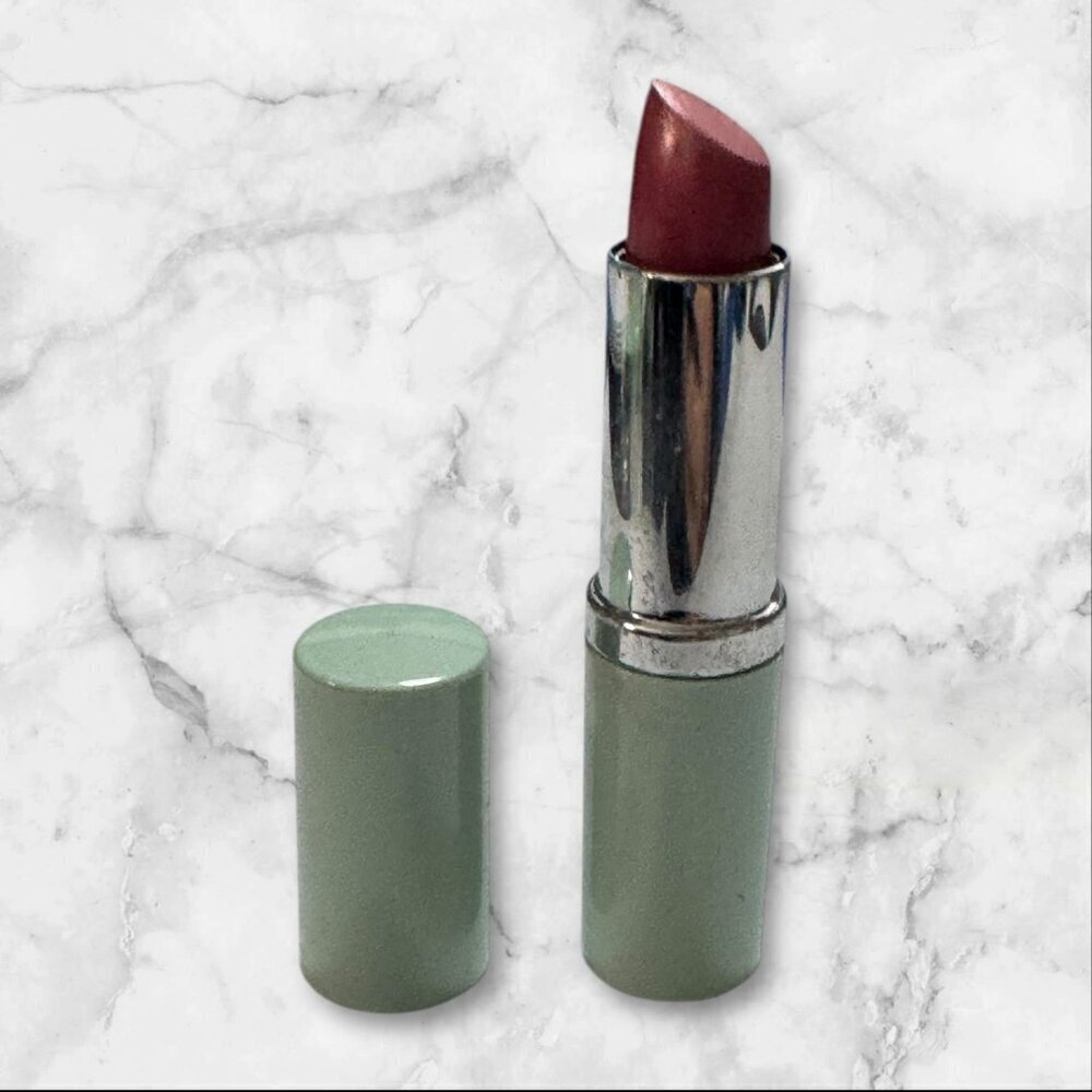 Clinique Raspberry Glace Lipstick Full Size New Size Green Tube